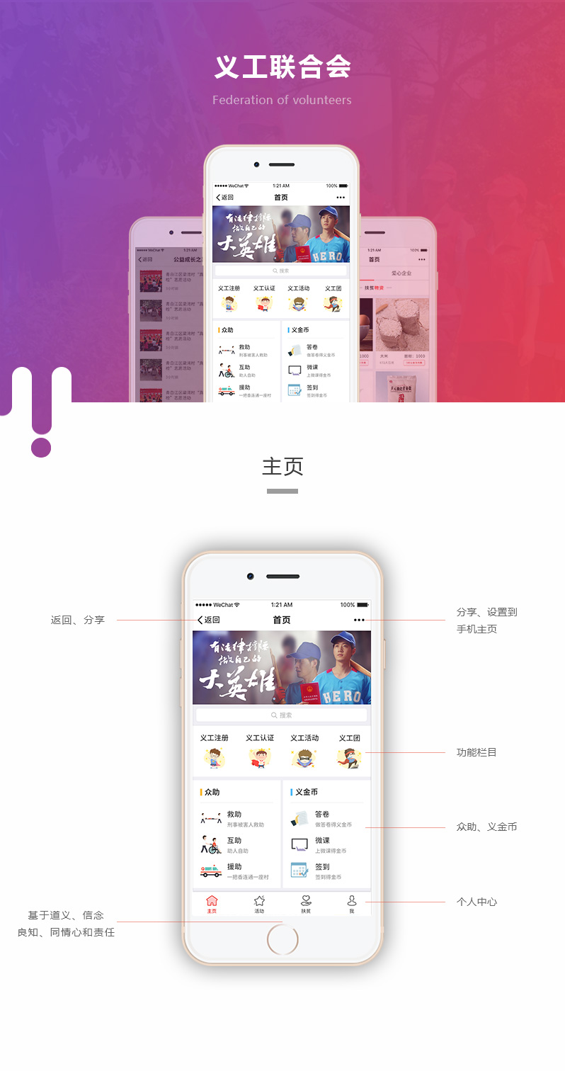 義工聯(lián)合會小程序小程序